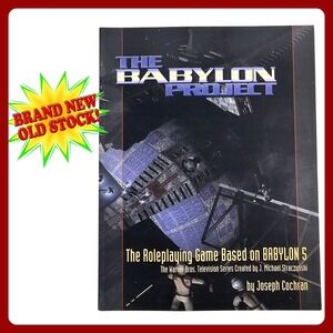Chameleon Eclectic Babylon Project RPG Rulebook Babylon 5 New